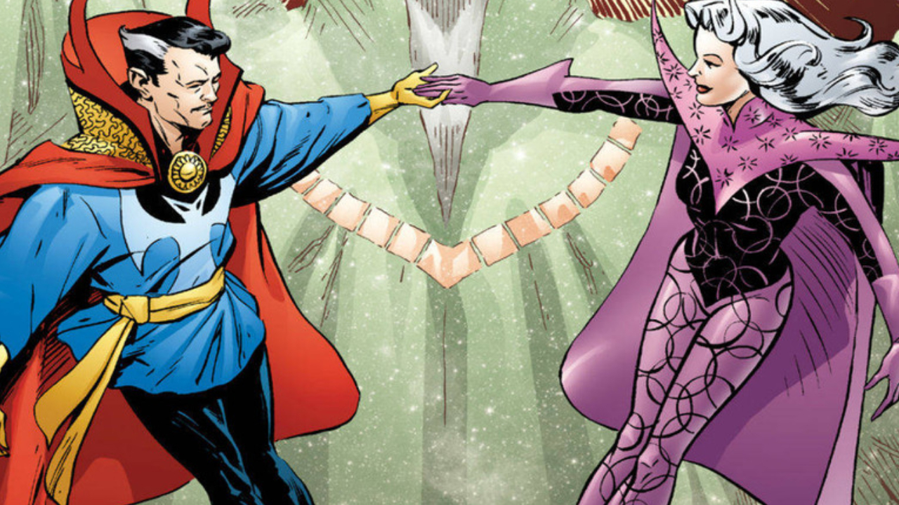 Doctor Strange and Clea from Marvel Comics