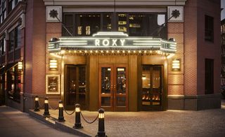 Exterior of the Roxy, New York, USA