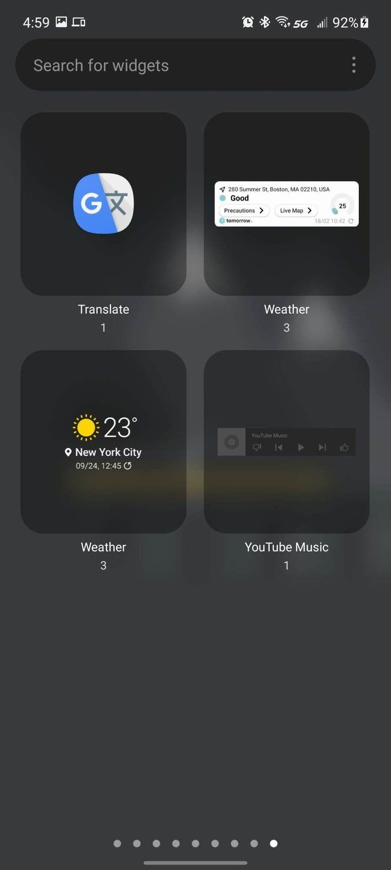 How to add and remove widgets on your android phone s home screen