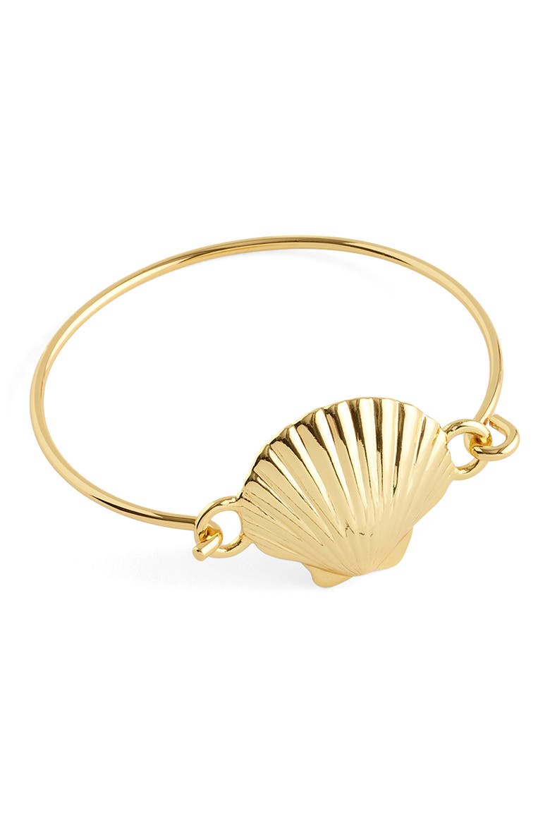 Shell Wire Bangle