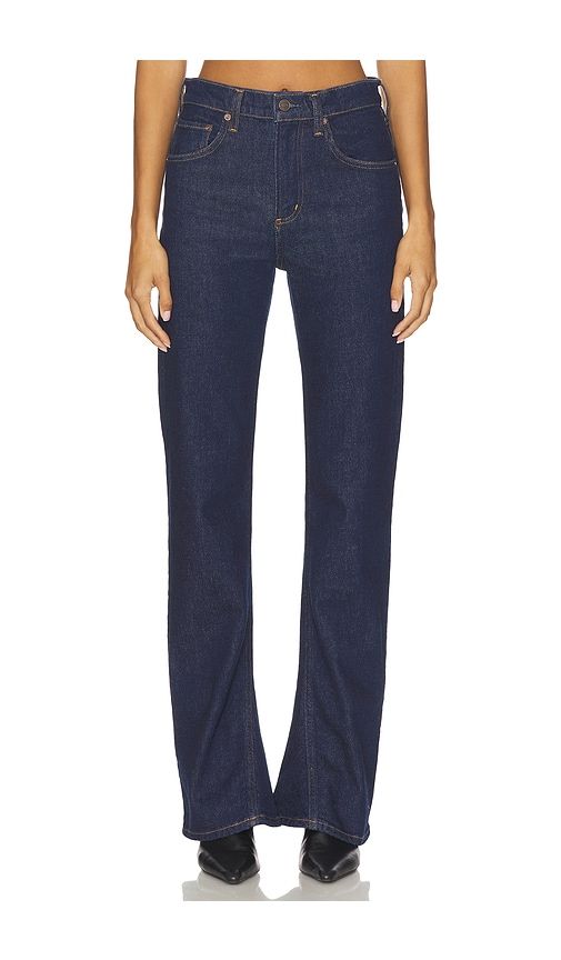 Mid Rise Kick Boot Jeans