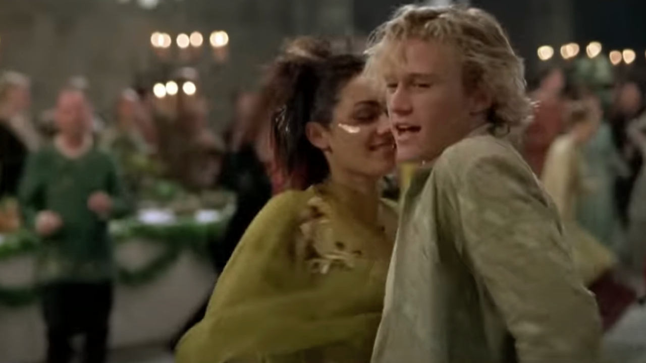 Dancing scene from A Knight's Tale