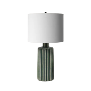 green table lamp