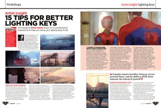 ImagineFX double page spread