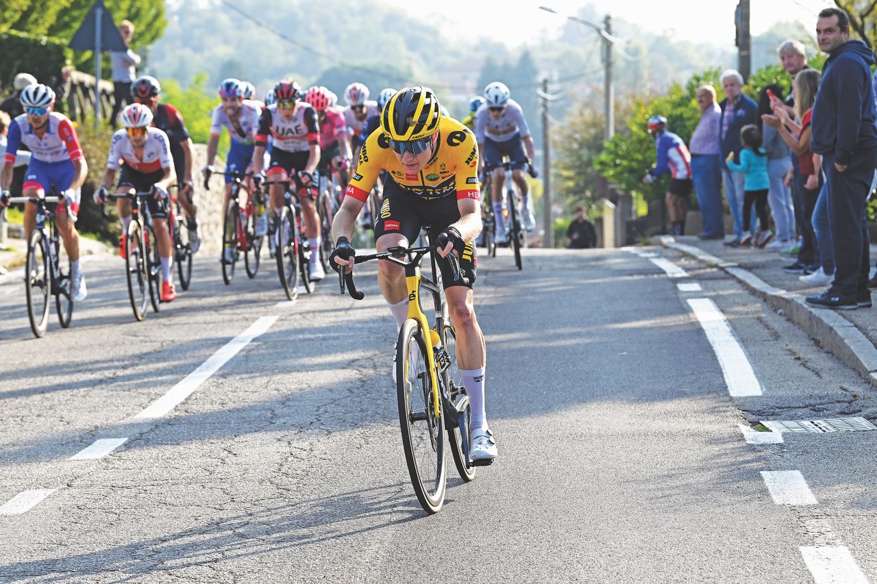 Thomas Gloag riding in the mountains