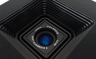 Polaroid camera closs up