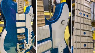 Jack White's Fender Custom Shop Triplecaster at NAMM 2025