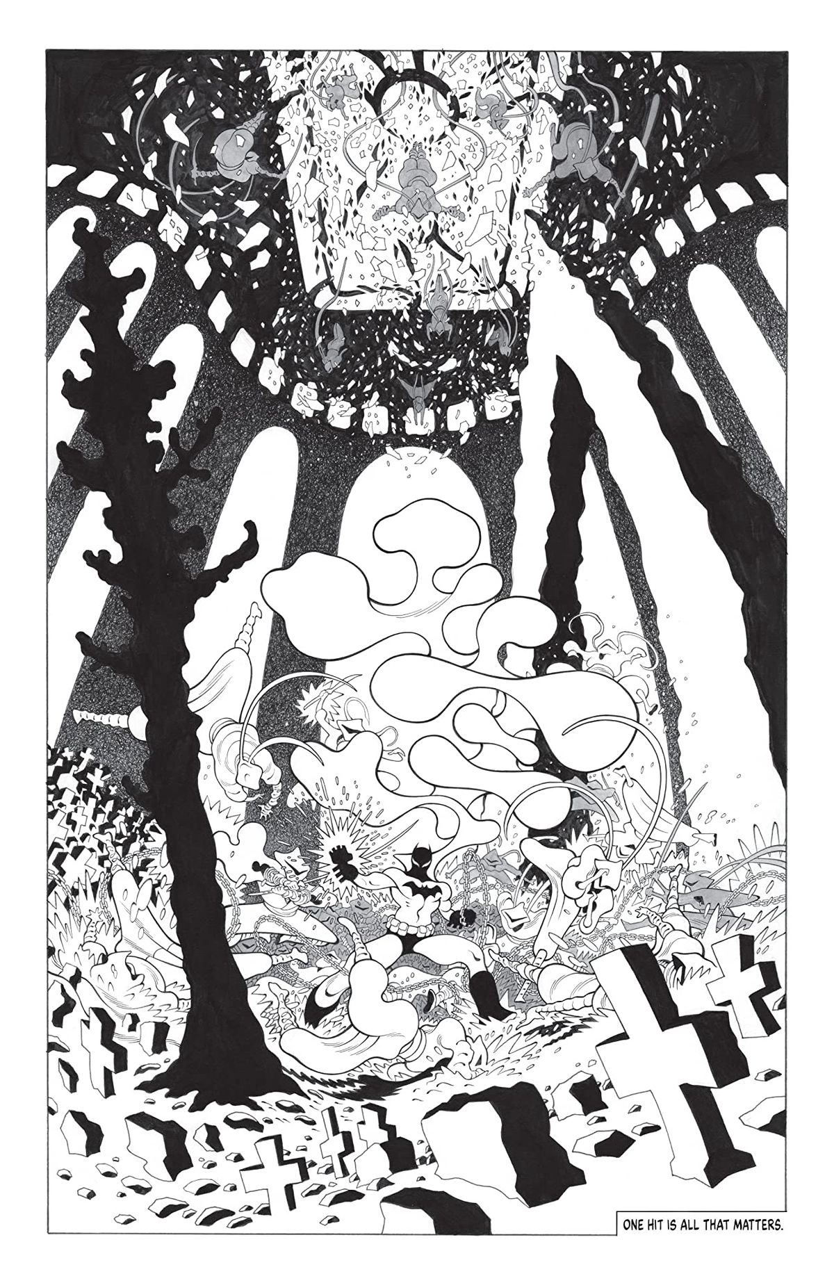 Batman: Black and White #1 art