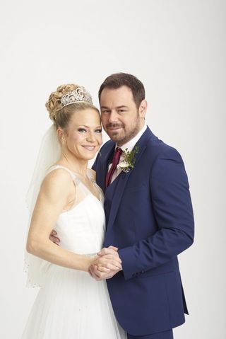 Kellie Bright and Danny Dyer in EastEnders (BBC)