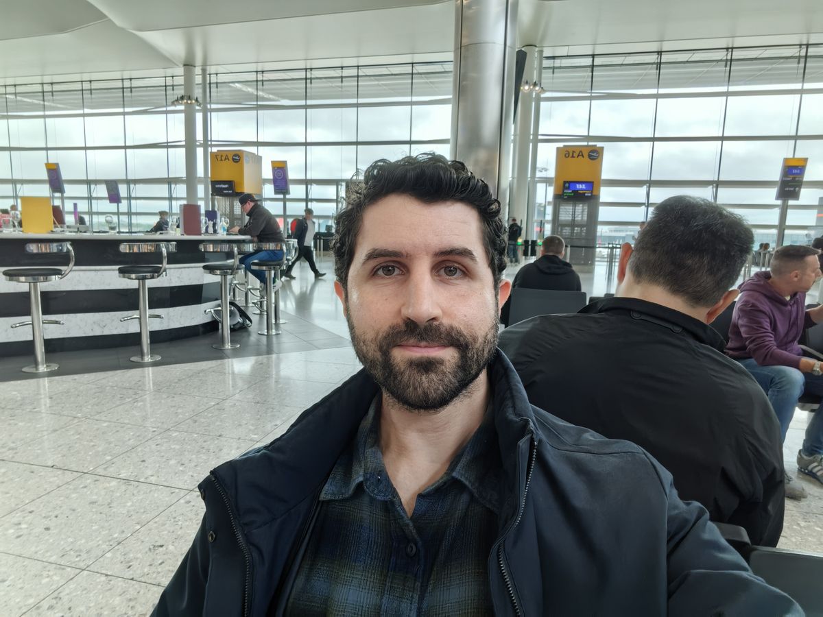 A photo captured on the HUawei P60 Pro's front camera