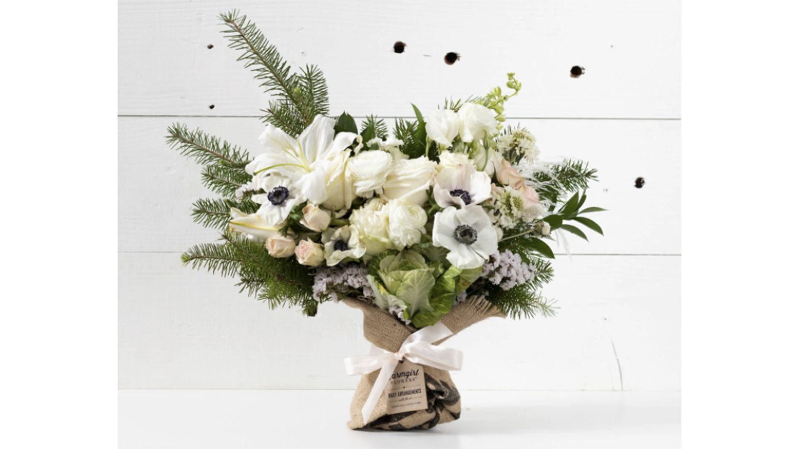 Farmgirl Flowers flower bouquet, from one of w&h's best flower delivery services picks