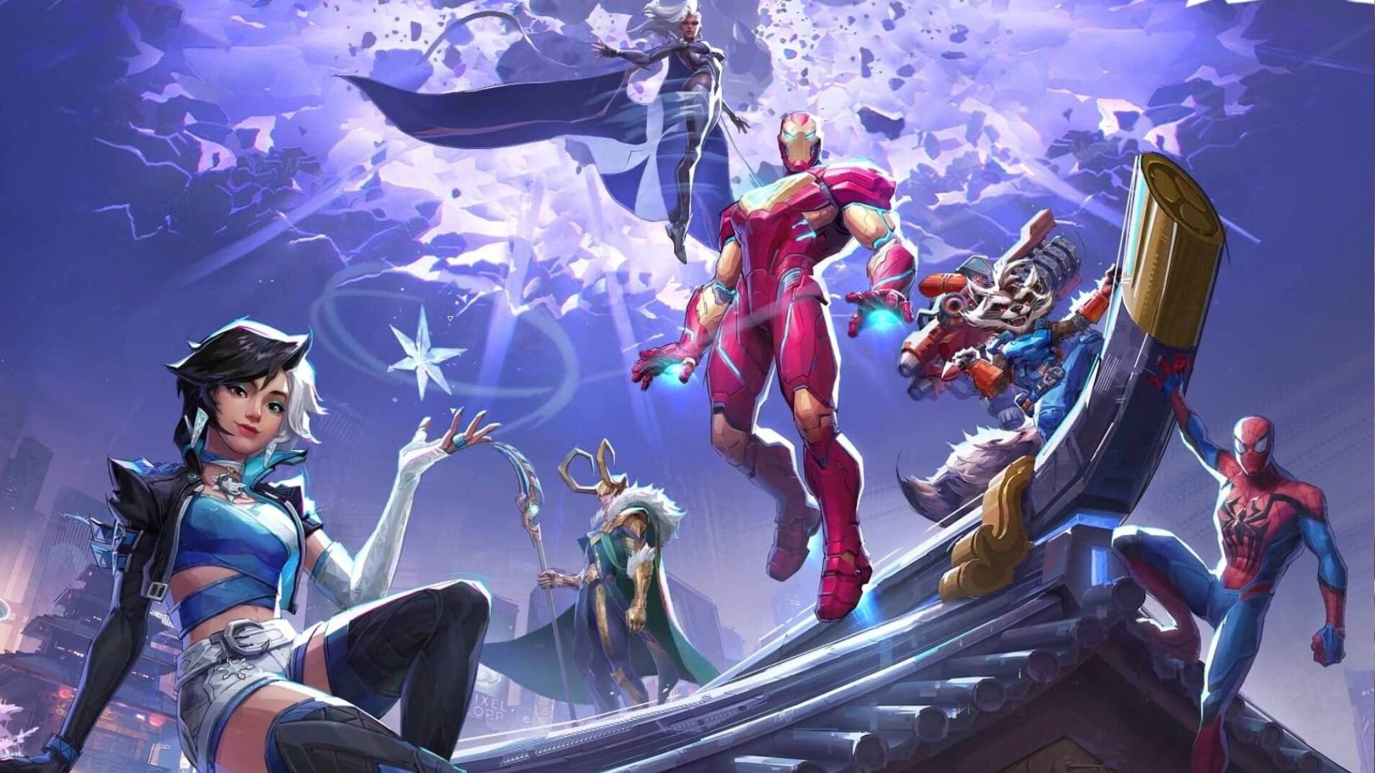 Marvel Rivals Keyart Image