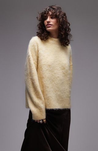 Fluffy Relaxed Fit Sweater