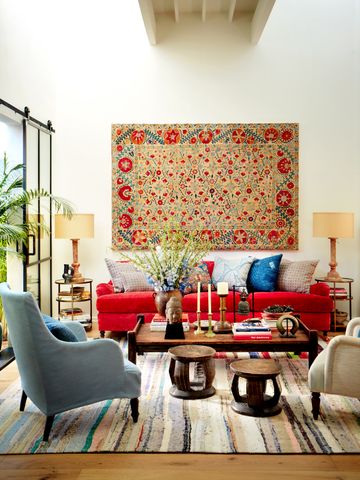 Interior designer Kathryn M Ireland's top 5 tips on introducing red ...
