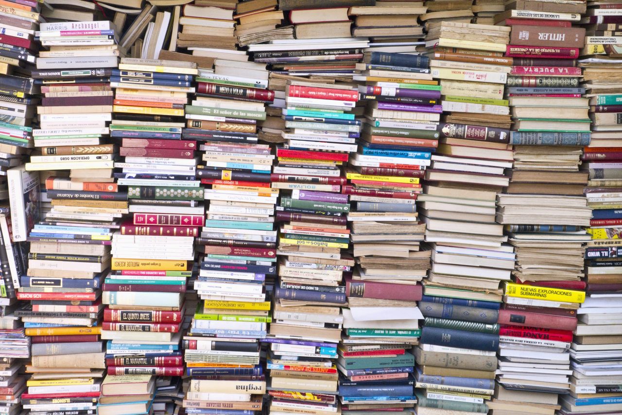 pile of books super thursday