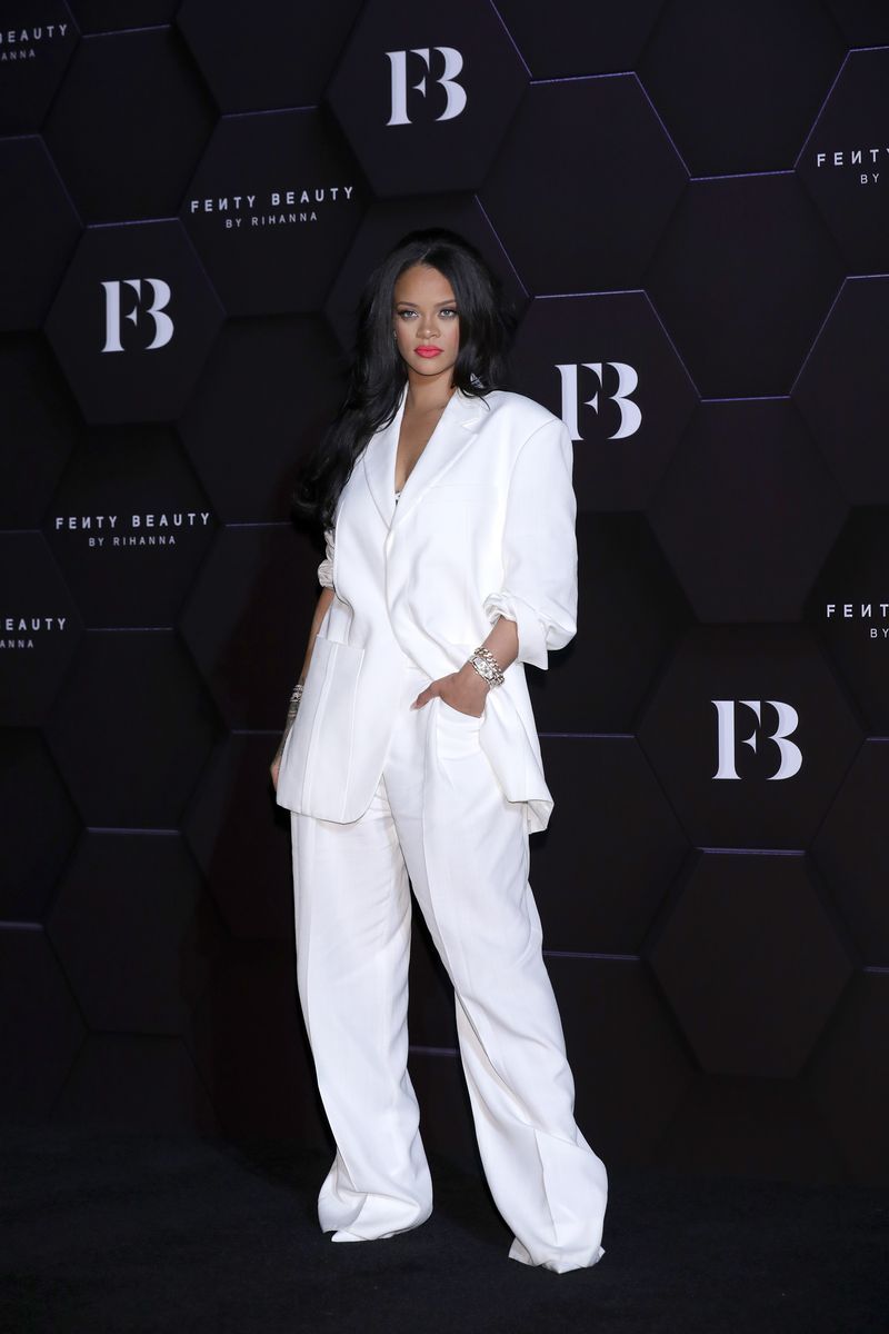 rihanna attends photocall for &ldquo;fenty beauty&rdquo;