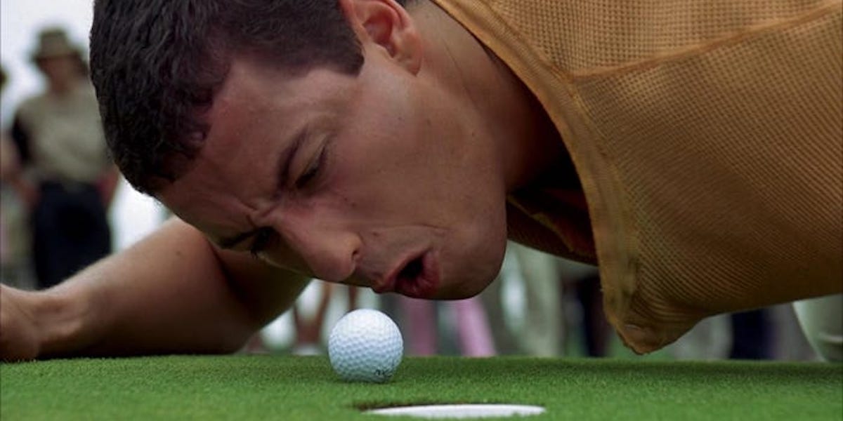 Adam Sandler in Happy Gilmore