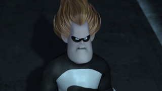 Syndrome angry in The Incredibles