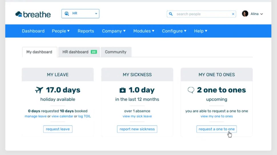 Breathe HR review TechRadar