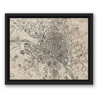 Williston Forge Vintage Paris Map | Wayfair