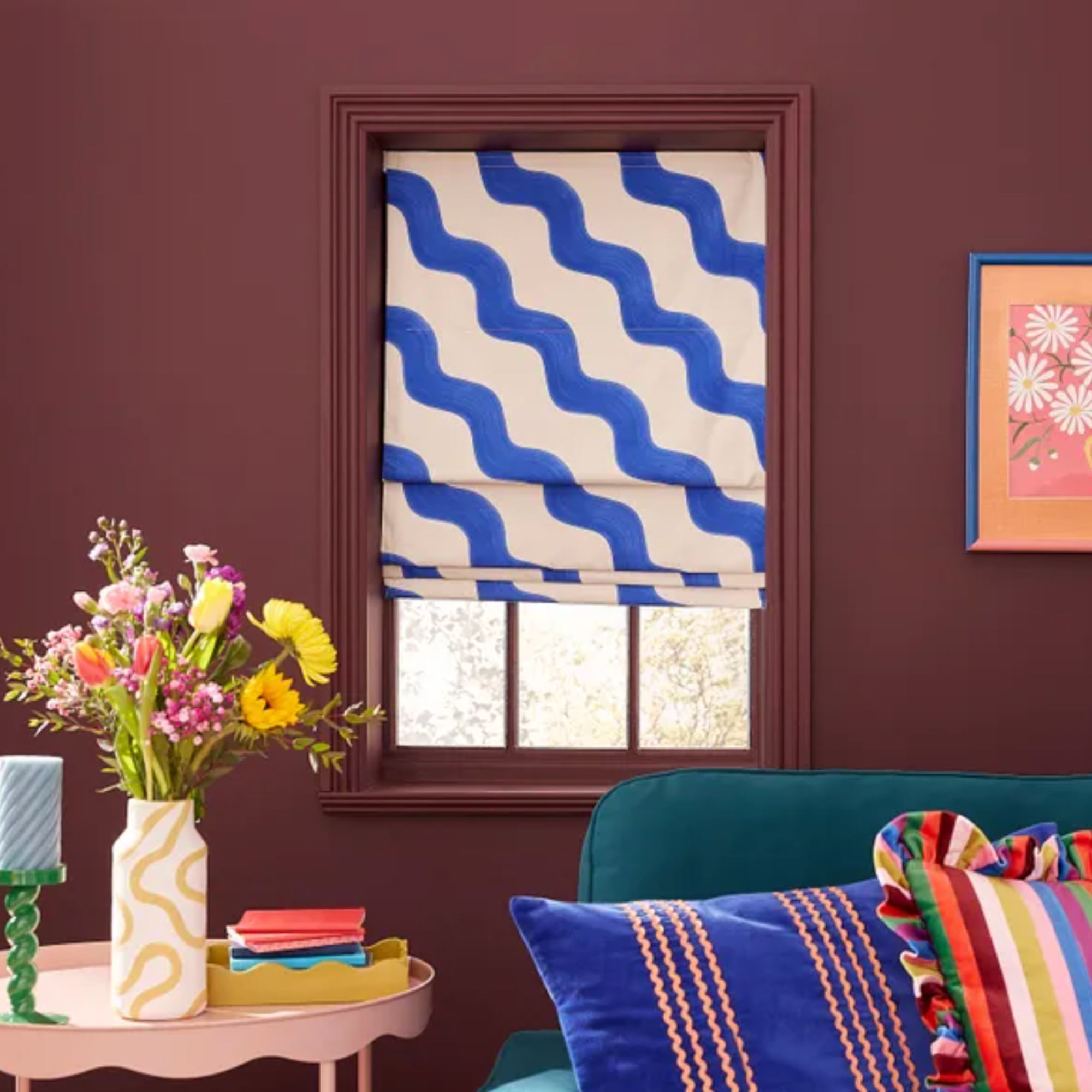 Sophie Robinson Hazy Wave Blackout Roman Blind