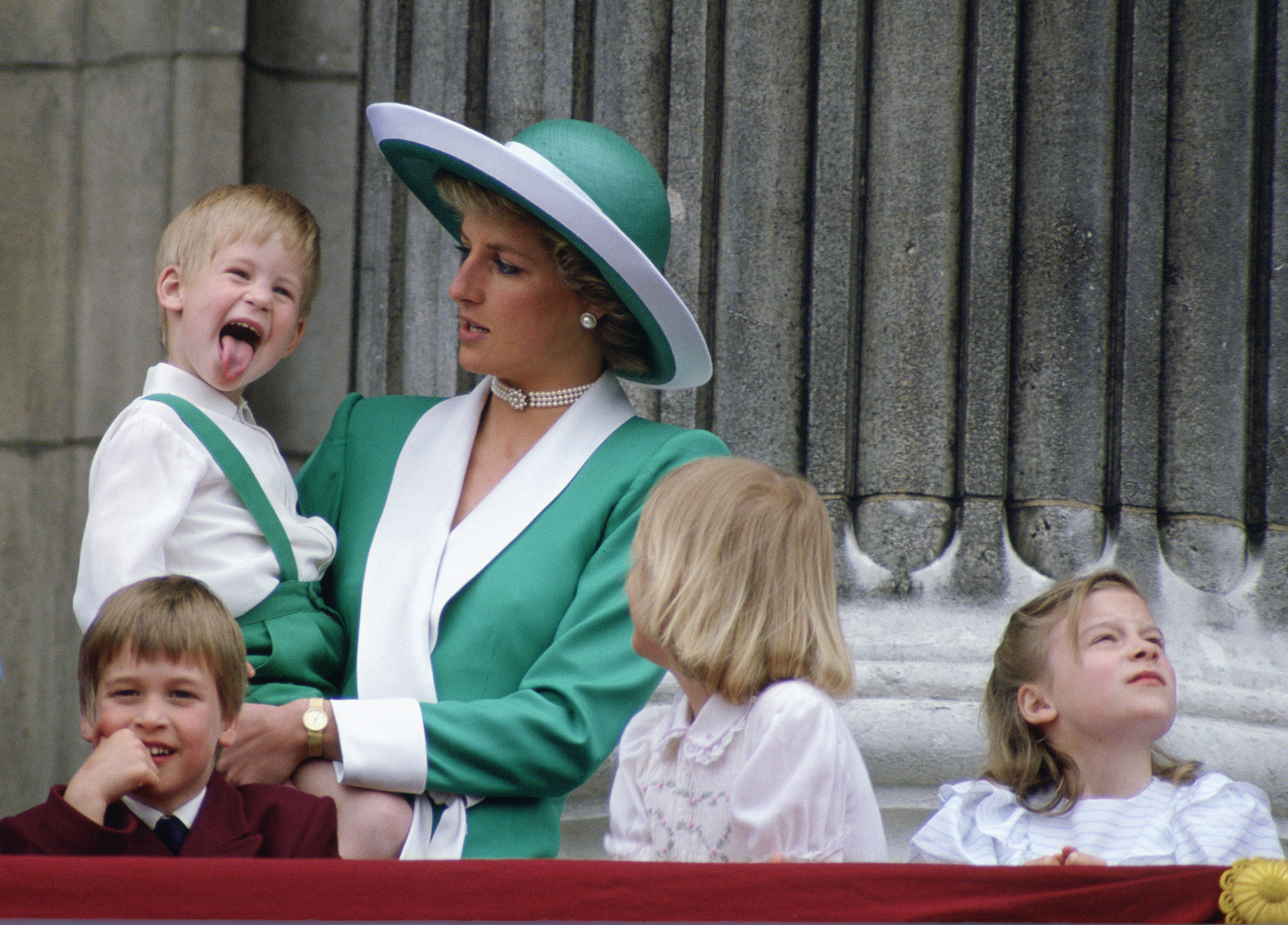 matching - princess diana and harry