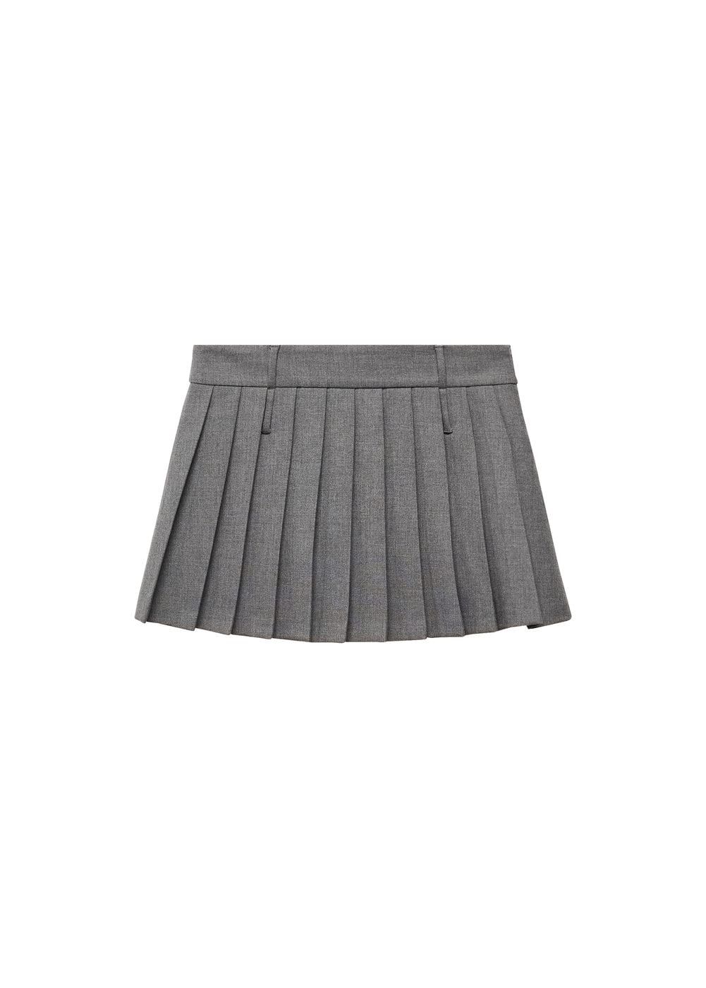 Pleated mini-skirt - Women