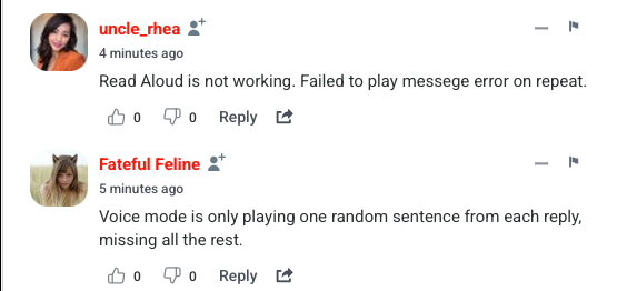 Down Detector comments