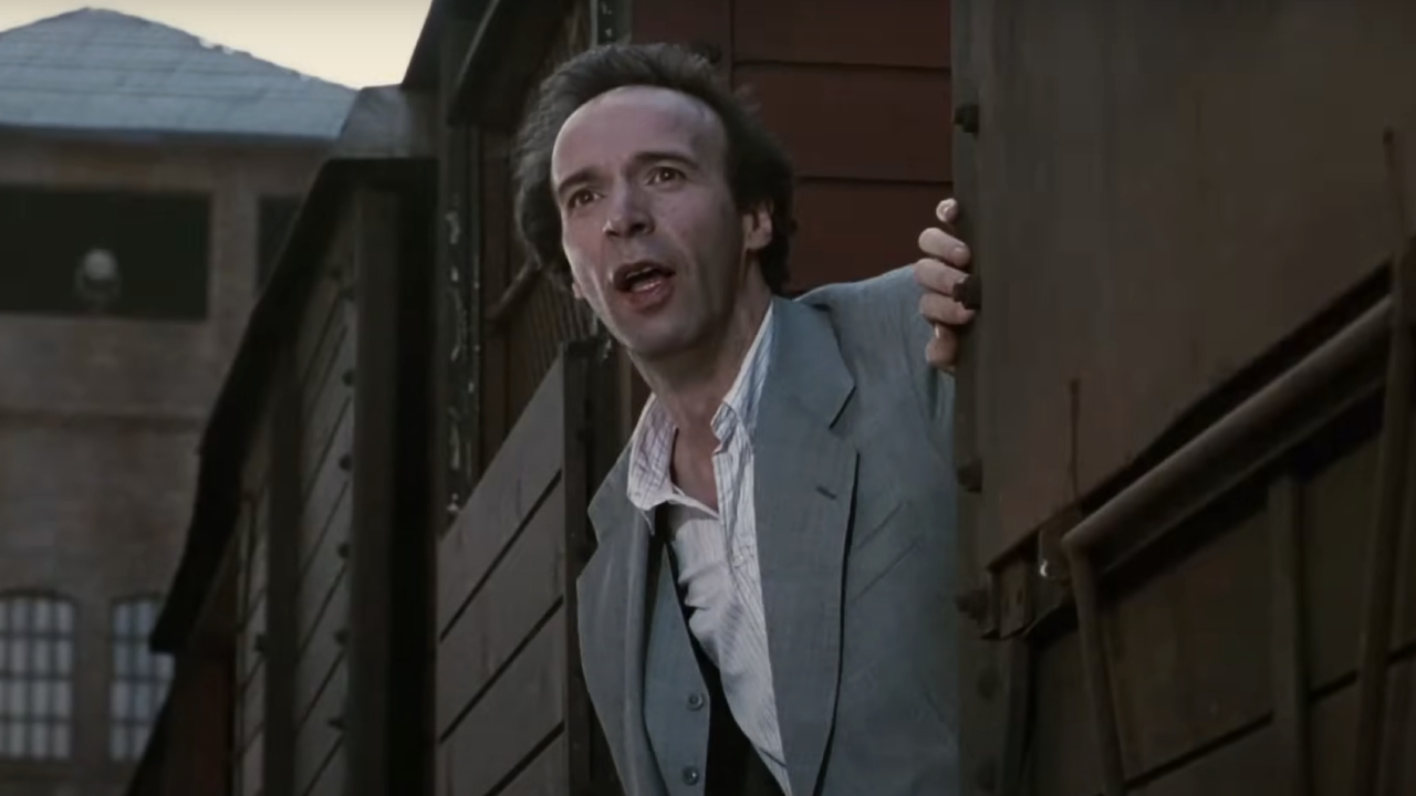 Roberto Benigni in “Life is Beautiful”