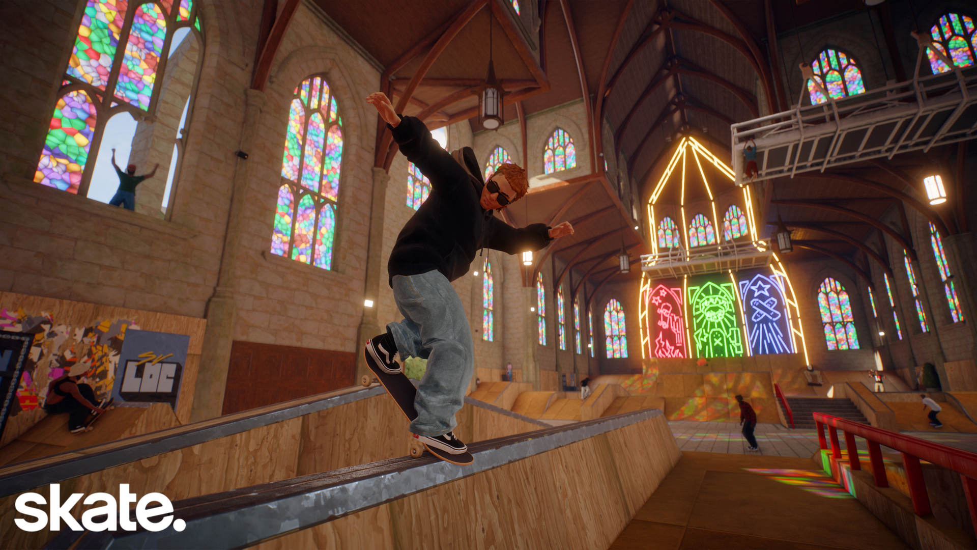 A promotional Skate screenshot.