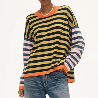 Anthropologie striped jumper