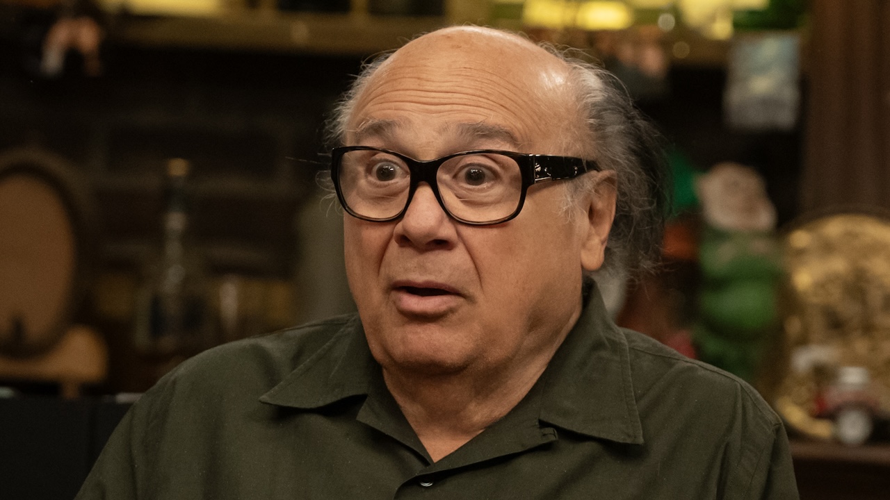 Frank with amused and surprised look in It&#039;s Always Sunny in Philadelphia Season 17