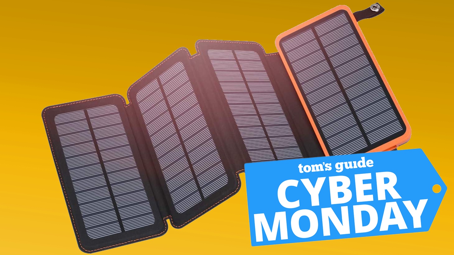 Hiluckey solar charger Cyber Monday