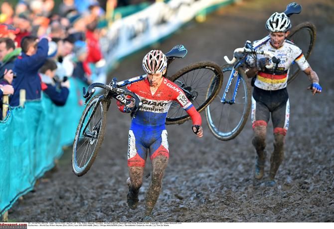 Lars van der Haar in fourth place today