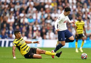 Son Heung-min in action