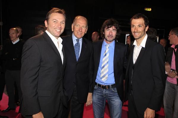 Johan Bruyneel, Vittorio Adorni, Gianni Bugno, Ivan Basso