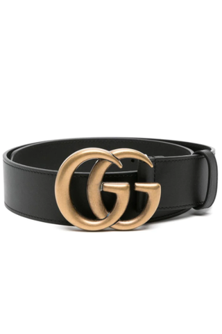 Gucci Double G Leather Belt