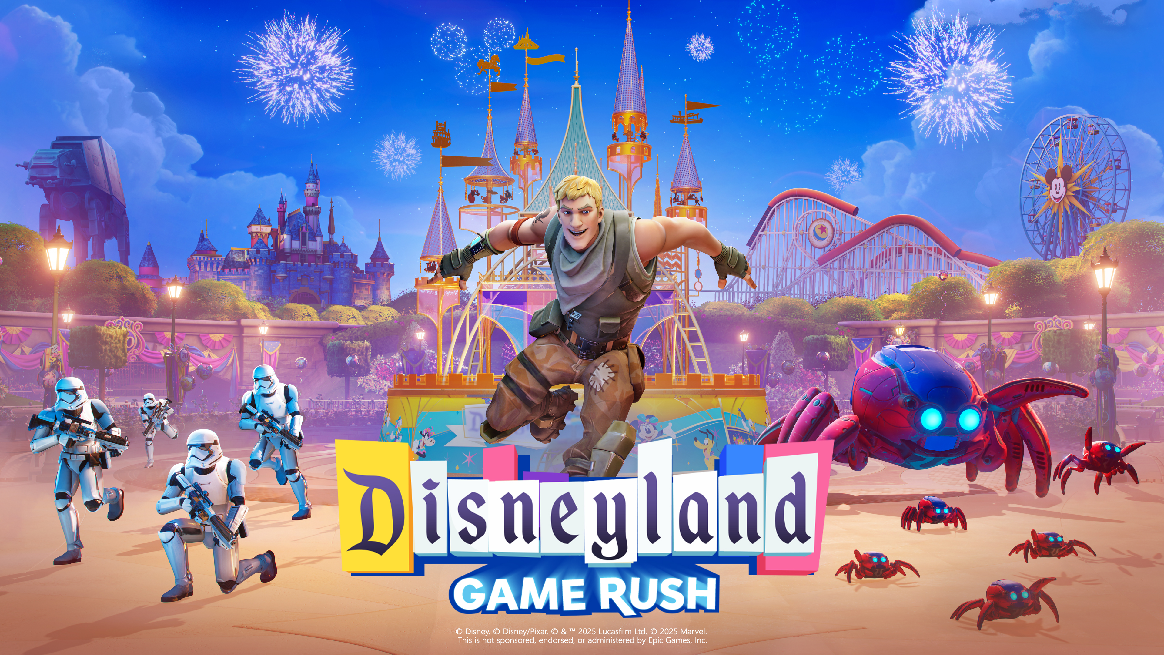 Disneyland Game Rush – Fortnite Creative Island
