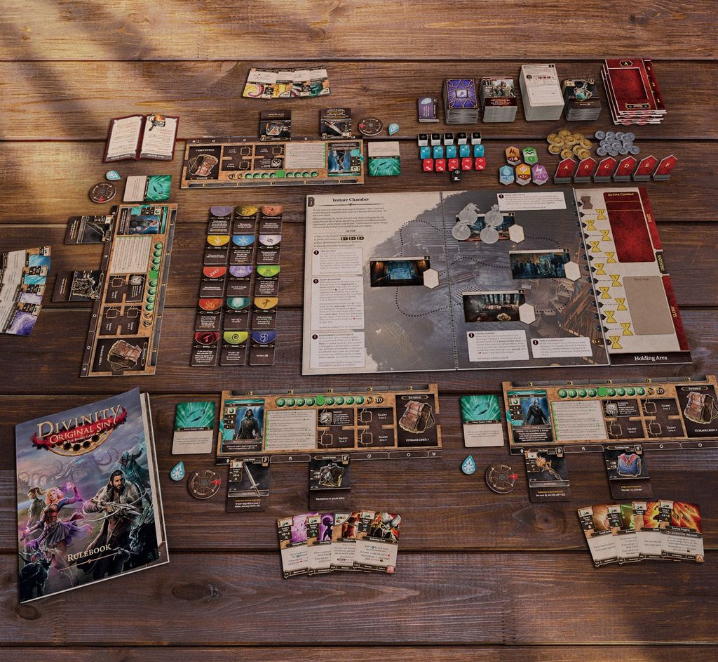 The Divinity: Original Sin Board Game Is Like A Huge New Larian RPG In ...