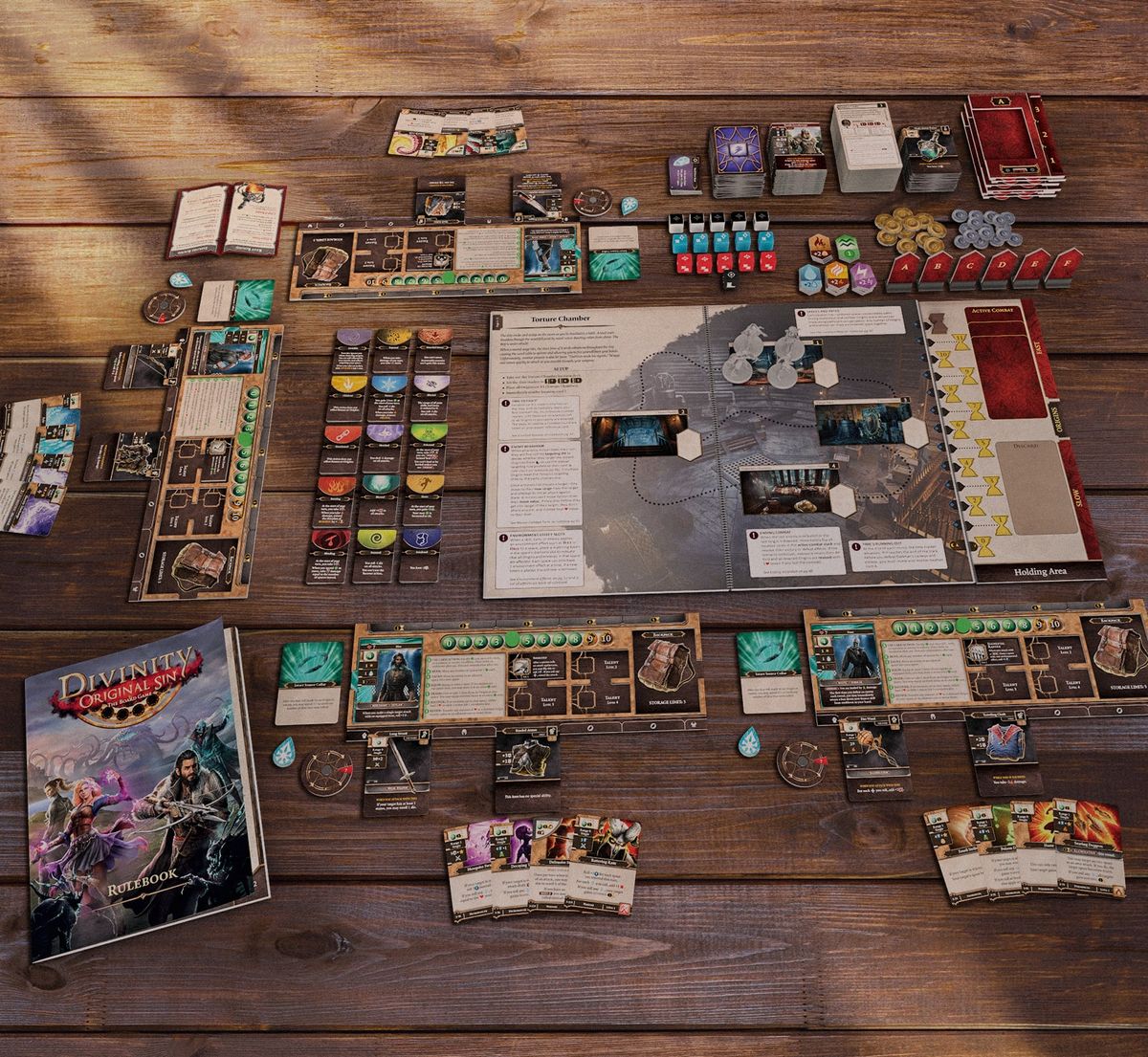 The Divinity: Original Sin board game is like a huge new Larian RPG in ...