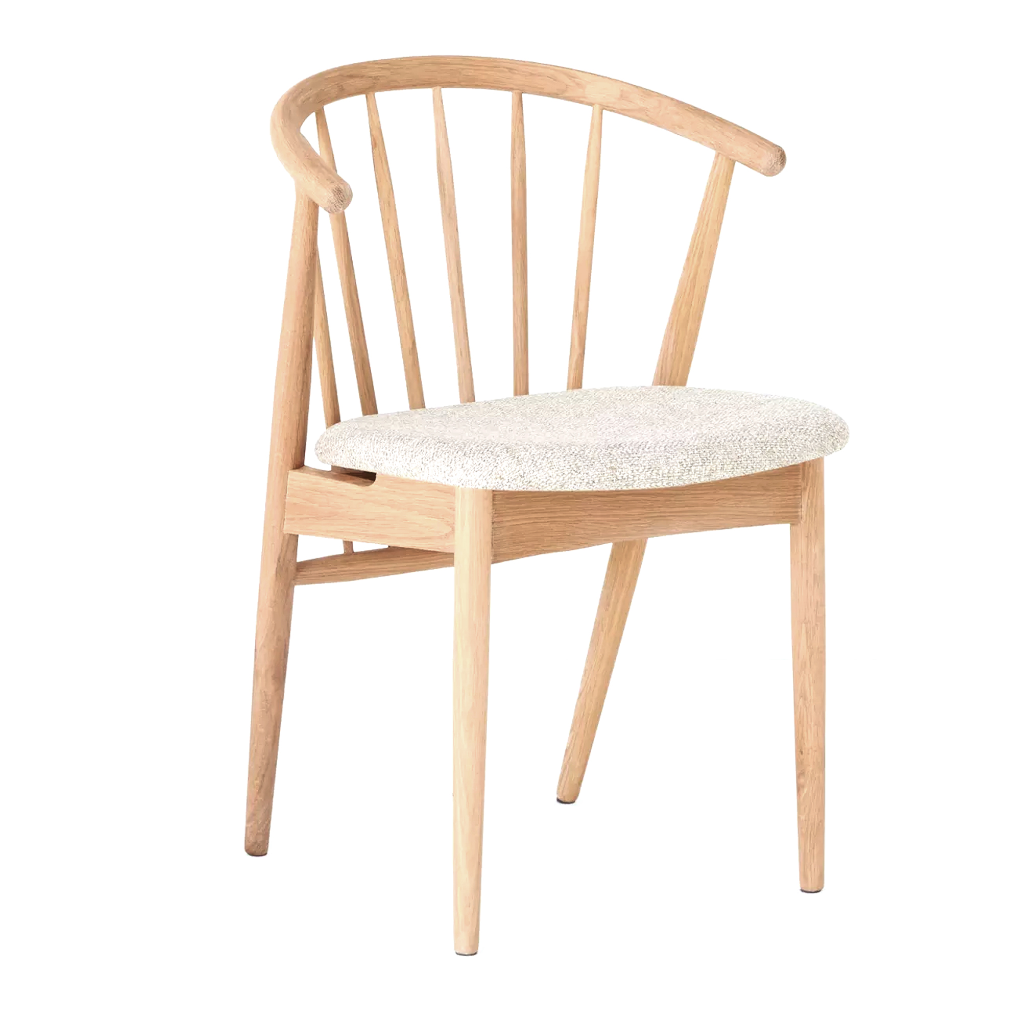 John Lewis, John Lewis Kinross Ii Dining Chair, Oak/upholstered Seat