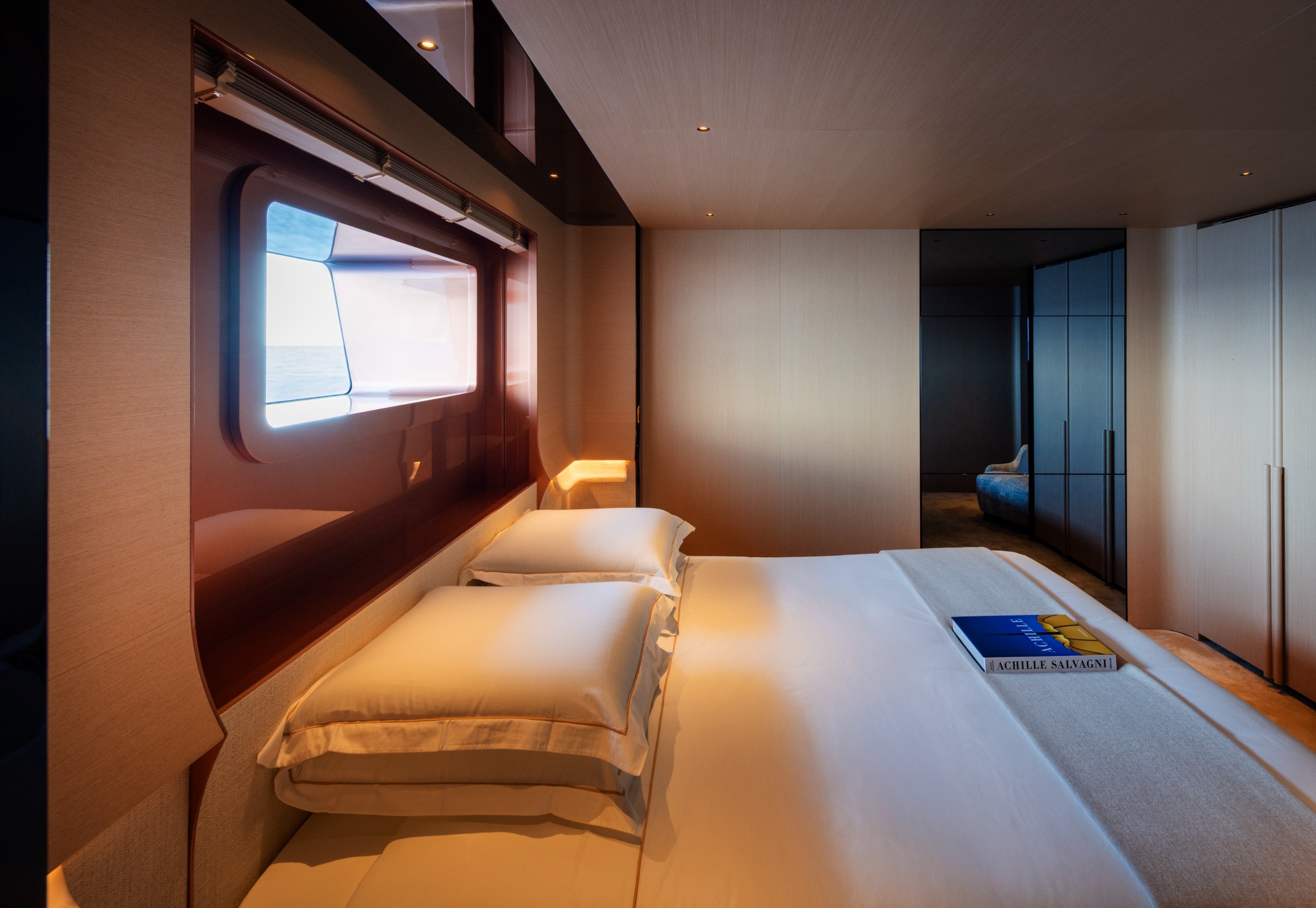 VIP cabin on the lower deck