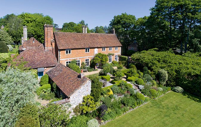 Abbotts Barton Farmhouse, at Abbotts Barton, on the northern edge of Winchester