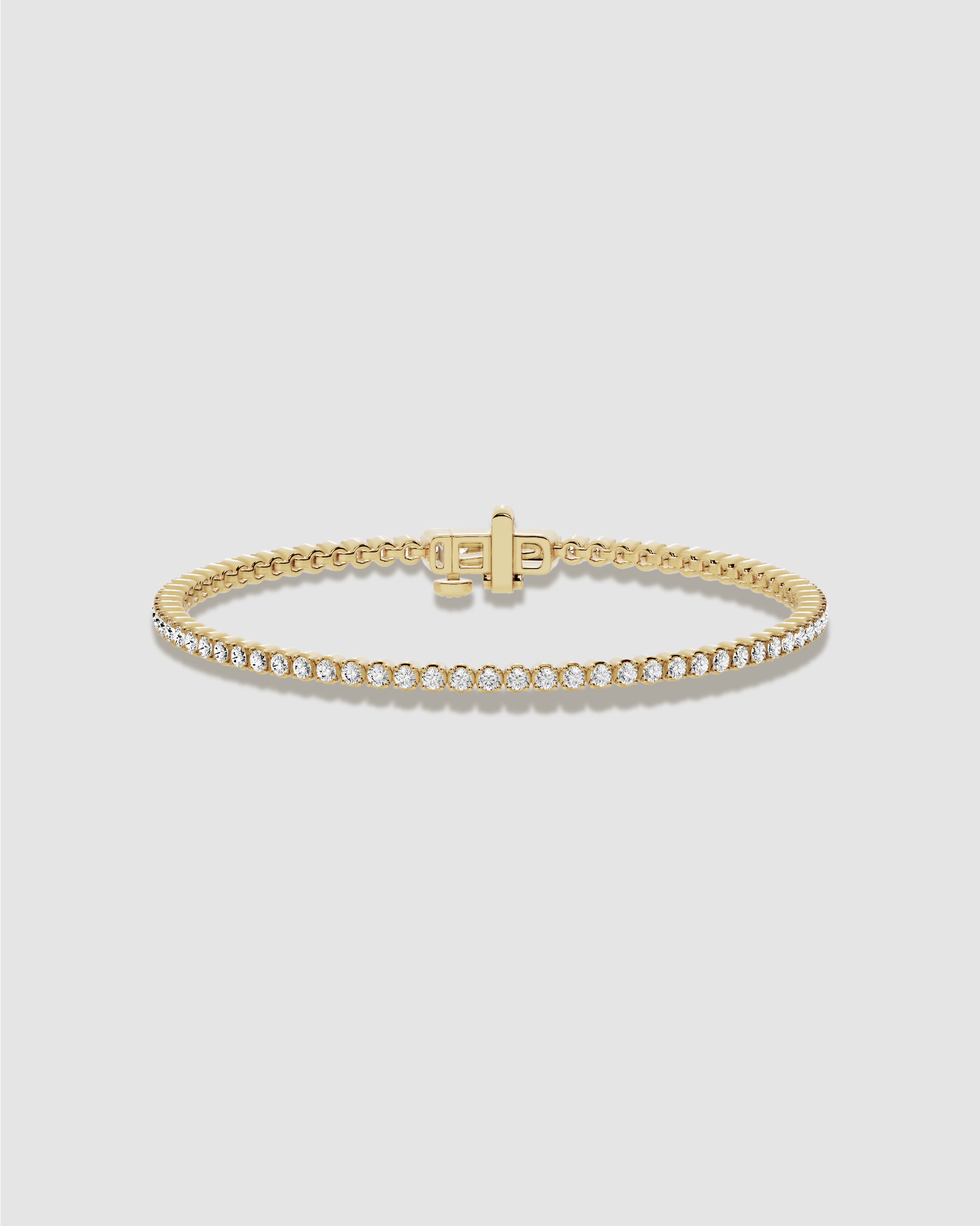 Jf Lab - Round Cut Tennis Bracelet