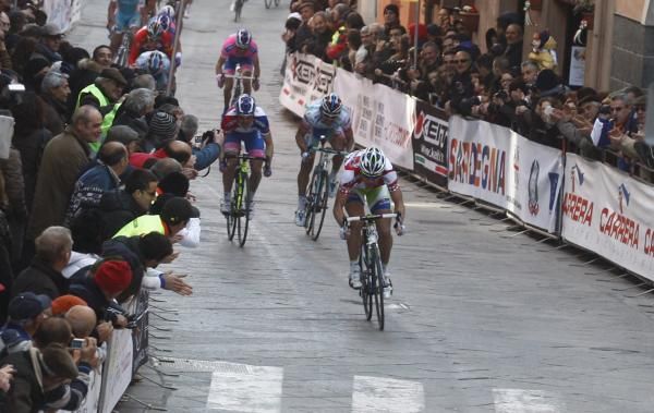 Peter Sagan (Liquigas-Cannondale) was clearly the strongest on stage 3.