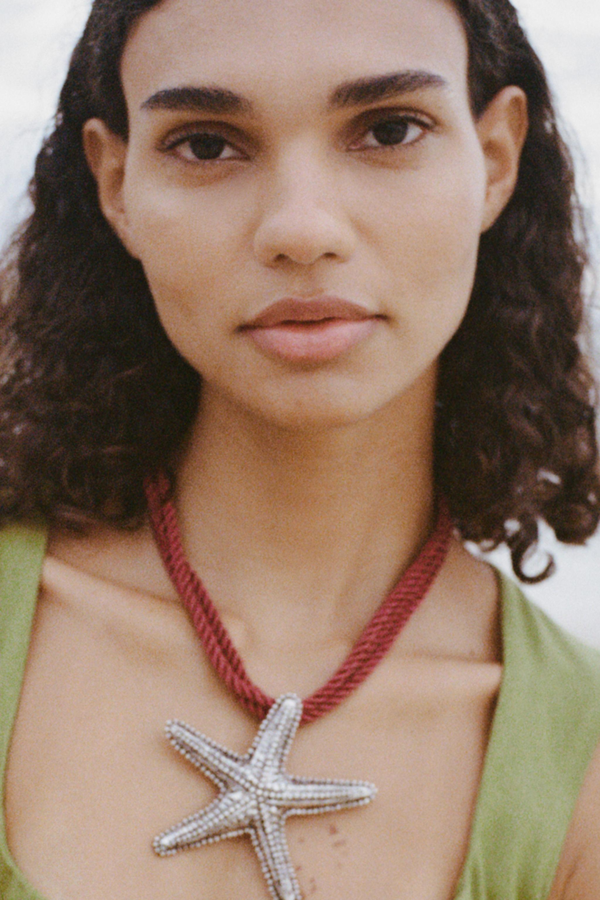 Starfish Rope Necklace