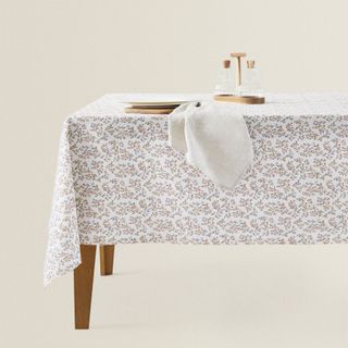 Floral Resin Tablecloth