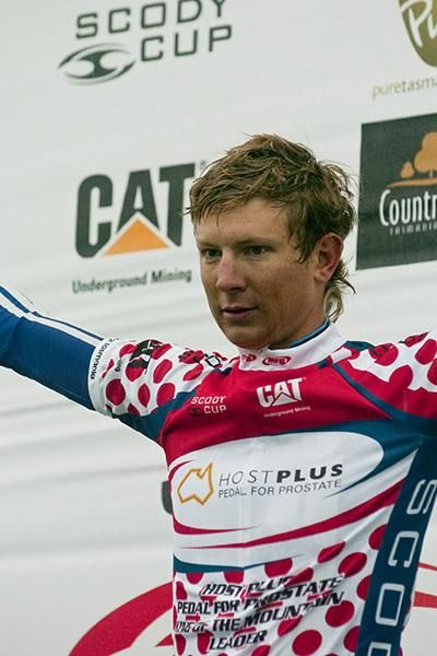 Chris Jory (Shortis.com.au) is the leader of the HostPlus Pedal for Prostate King of the Mountains competition afte the second stage.