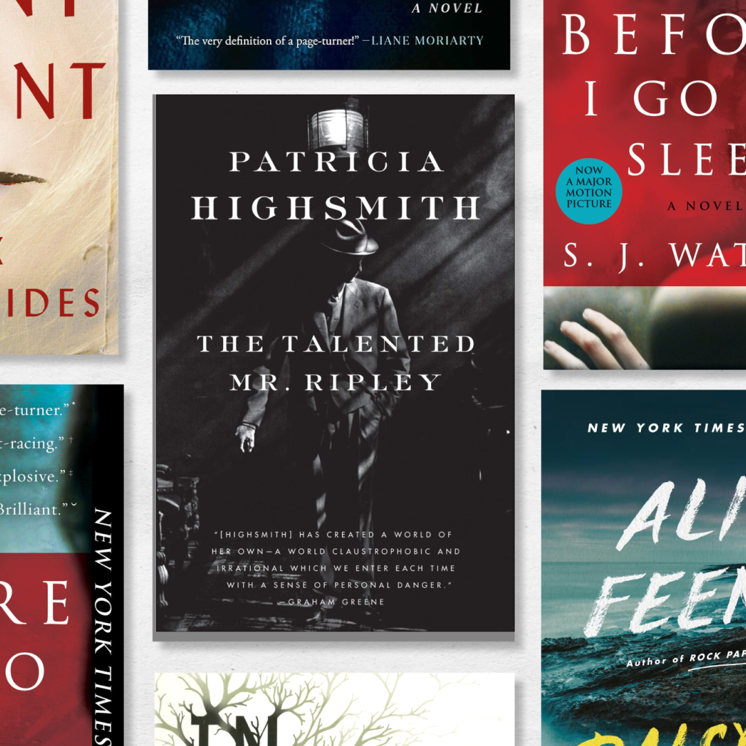 a collage of book covers of the best psychological thriller novels including before i go to sleep daisy darker in the woods and more
