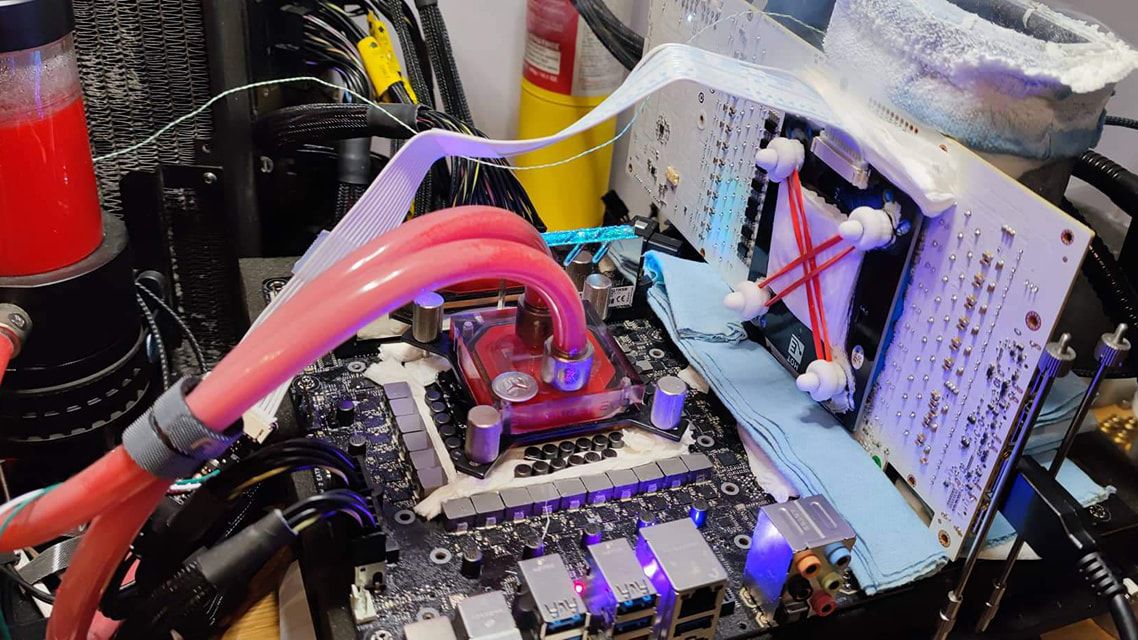 カスタムペイントウッドボード RTX3080 Video Card Heatsink Replacement For EVGA GeForce RTX 3080 その他